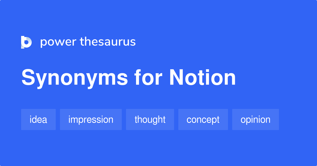 Notion Synonyms