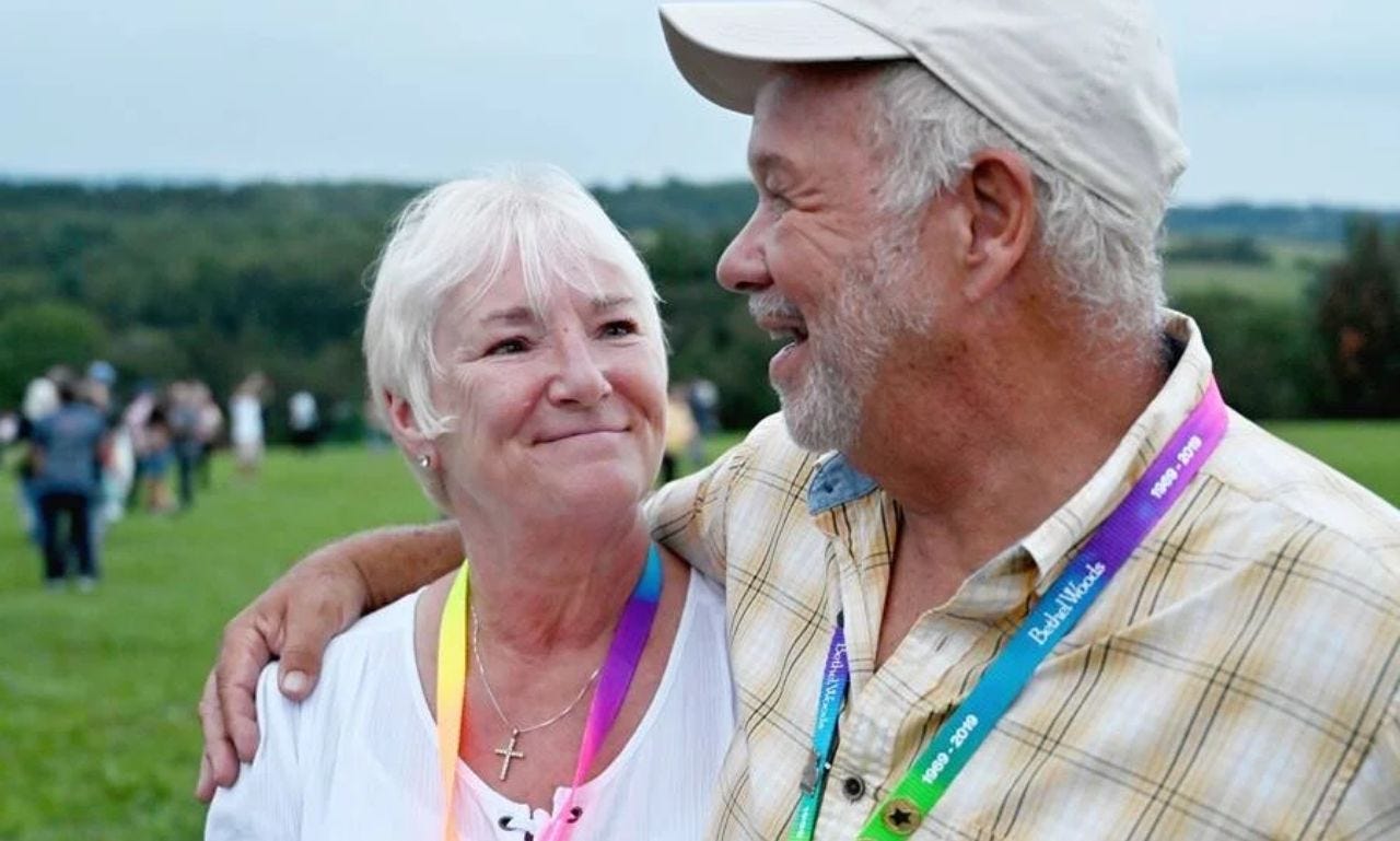 Meet the Iconic Couple from the Woodstock Album Cover - Tymoff: